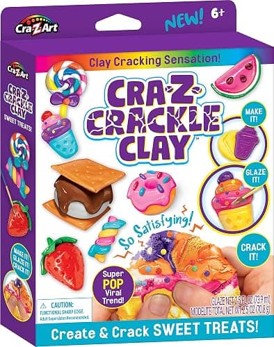 CRA-Z-Crackle Clay Create & Crack Sweet Treats for Ages 6 and Up - Image 1