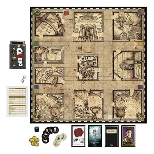 Hasbro Gaming Cluedo, Wizarding World Harry Potter Edition, Gioco da Tavolo, Per Bambini e Bambine da 8 Anni in Su, da 3 a 5 Giocatori thumbnail 5