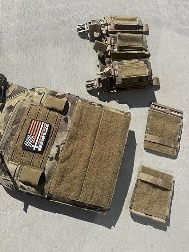 Redemption Crusader 2.0 Tactical Airsoft Vest With Molle Quick Release Buckles And Adjustable Size Sides | 1000D Nylon thumbnail 6