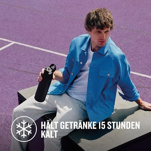 Stanley 1913 Flip Straw 2.0 Trinkflasche mit Strohhalm 1.06L - Thermobecher Kühlt 17 Stunden - 4 Tage Eisgekühlt - BPA-frei - Auslaufsicher - Für Getränkehalter - Spülmaschinenfest - Rose Quartz thumbnail 4