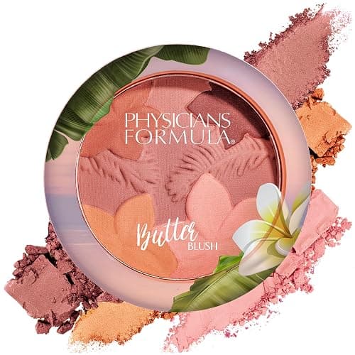Physicians Formula Matte Monoi Butter Blush Makeup Powder, Mauvy Mattes, Dermatologist Tested - Image 1