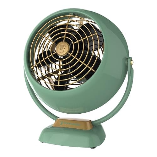 Vornado VFAN Jr. Vintage Air Circulator Fan, Green - Image 1