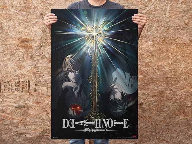 Death Note Poster Light Yagami Merch Anime Cool Wall Art Print Poster 12x18 thumbnail 5