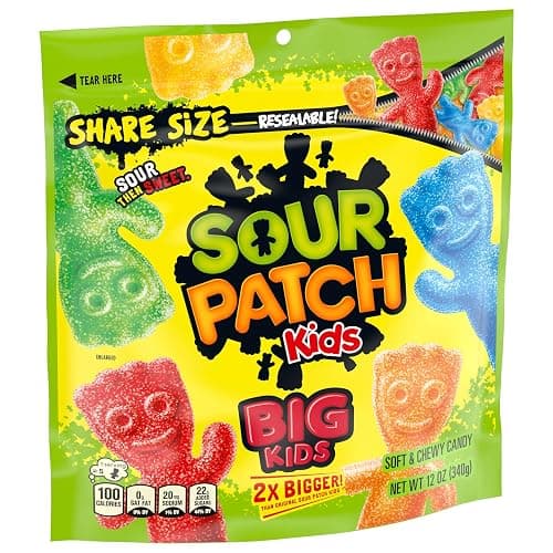 SOUR PATCH KIDS Big Kids Soft & Chewy Gummy Candy, Share Size, 12 oz thumbnail 10
