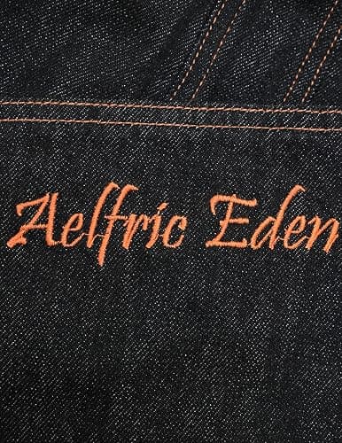 Aelfric Eden Baggy Barrel Jeans Plaid Big Pocket Wide Leg Denim Pants Unisex Casual Oversized Y2K Streetwear Hip Hop Jeans thumbnail 4
