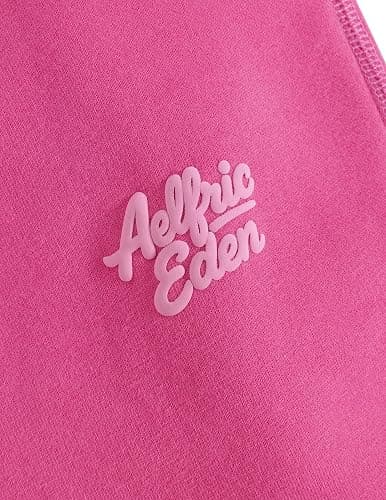 Aelfric Eden Womens Sweatsuits 2 Piece Set Oversized Fleece Hoodie and Sweatpants Track Suits Sweat Matching Lounge Pants thumbnail 5