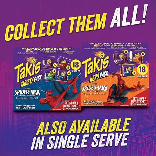 Takis Blue Heat Rolled Tortilla Chips, 9.9oz Bag | Extremely Spicy Hot Chili Pepper Flavor, Corn Snack Chips, Individual Bags, Sharing Size thumbnail 3