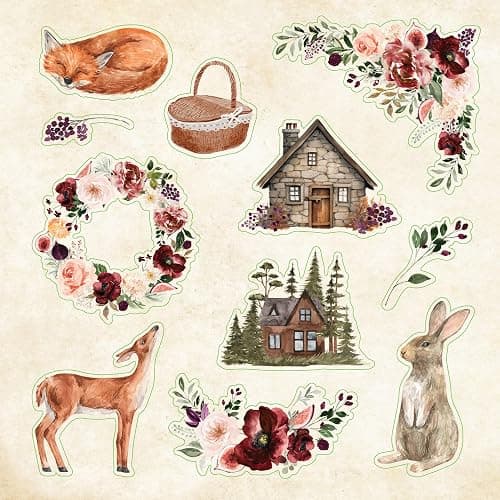 Cottagecore Sticker Book (over 650 stickers!) thumbnail 3