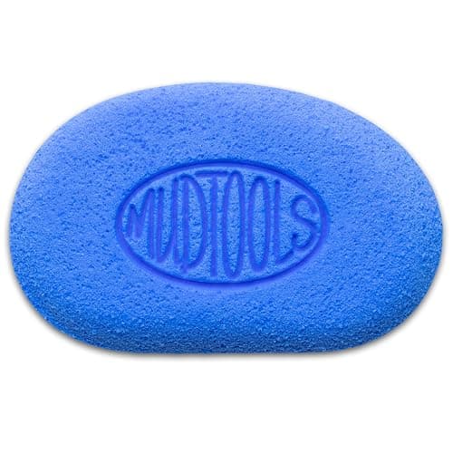 Mudtools Blue Workhorse Mudsponge – All Purpose Pottery Sponge for Clay, Ceramics, and Wheel Throwing | Compressed, Durable, Perfect for Clay Smoothing and Detail Ceramic Work (Blue) - Image 1
