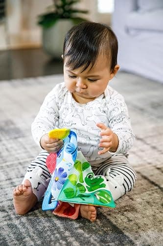 Baby Einstein Curious Explorers Teether Book Take-Along Toy, Ages Newborn +, Multicolored thumbnail 5