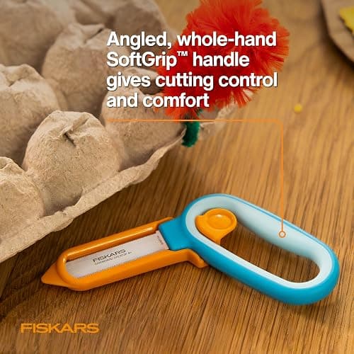 Fiskars 5" Kids Cardboard Creator, Safer Cardboard Cutting Tool thumbnail 6