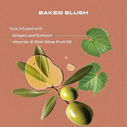 Milani Baked Blush, Makeup Powder Blush for Cheeks - Dolce Pink | Radiant, Multidimensional Color Infused With Skin-Loving Ingredients. Long-Lasting, Buildable Baked Blushes Made In Italy. thumbnail 5