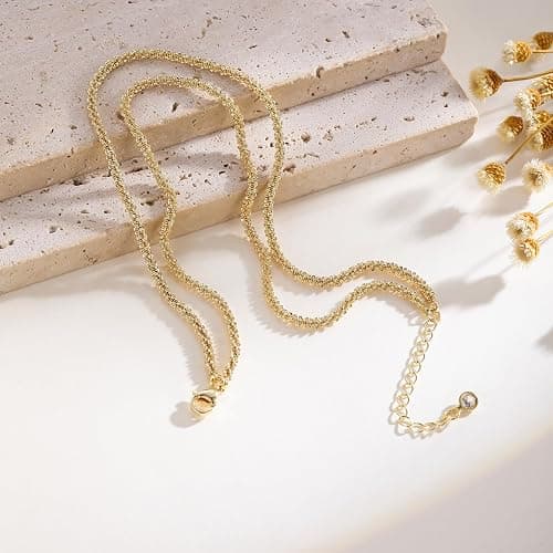 Lyncory Gold/Silver Ankle Bracelets for Women,14k Gold Plated Link Chain Anklets,Trendy Layered Waterproof Anklet Adjustable Jewelry Summer Beach Anklet Set for Women Non Tarnish Jewelry Gifts thumbnail 5