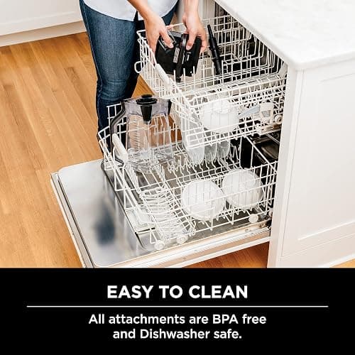 Ninja Professional Plus Blender | Max Power Smoothie Blender, Ice Cream Maker, Frozen Drink Mixer & Margarita Machine | 3 Auto IQ™ Presets, 1400 W, 72oz Total Crushing Pitcher | Dark Grey, BN701 thumbnail 4