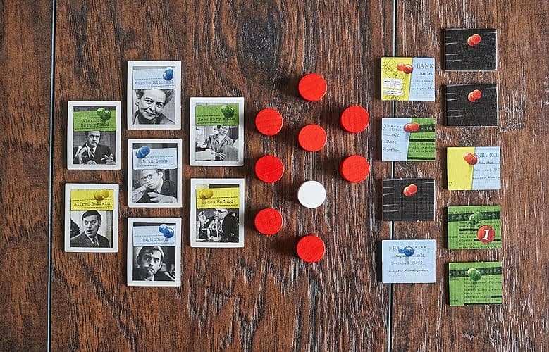 Capstone Games: Watergate, Strategy Board Game, History of Watergate Included, 2-Player Game of The Year 2019, Ages 12 and Up, 30-60 Minute Playtime thumbnail 4