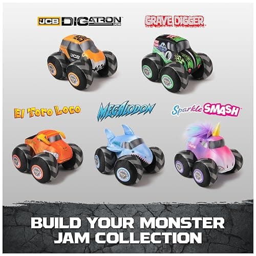 Monster Jam El Toro Loco 7-Inch Plush Truck with Lights & Sounds | Includes 1 Plush Truck, Soft Body with Squishy Tires, Cuddly Pretend Play, Toys for Ages 3 and Up thumbnail 6