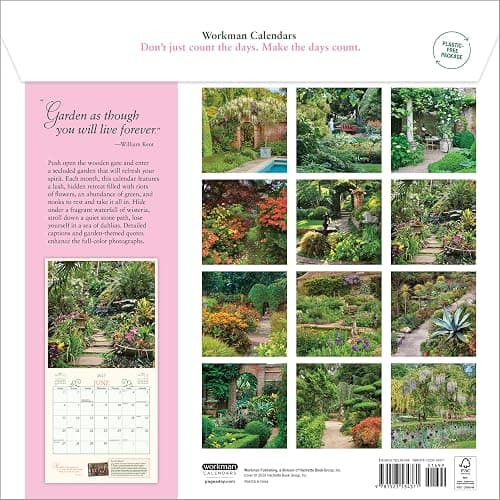 Secret Garden Wall Calendar 2027 thumbnail 2