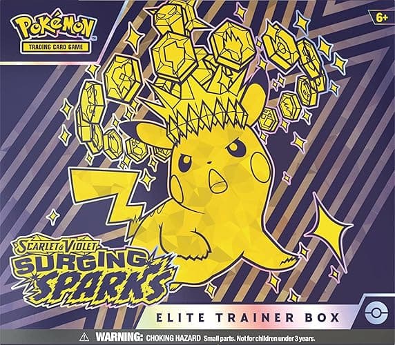 Pokémon TCG: Scarlet & Violet - Surging Sparks Elite Trainer Box - Image 1
