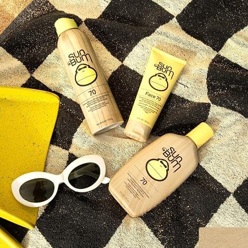 Sun Bum Original SPF 70 Sunscreen Face Lotion - Broad Spectrum Moisturizing Facial Sunscreen with Vitamin E - Fragrance Free - Travel Size - 3 oz thumbnail 7