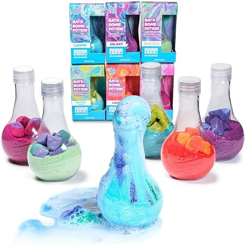Tub Works® Kids Bath Bomb Potion™ Bath Toy, Variety 6 Pack | Nontoxic | Fizzes, Foams & Bubbles with an Eruption of Color | Interactive Bath Bombs | Fun Science Toddler Bath Toys thumbnail 9