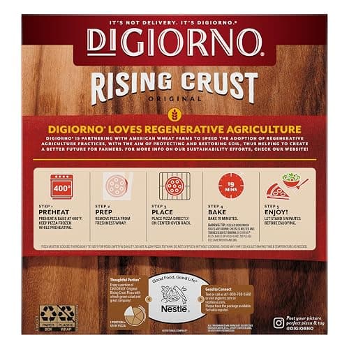 Digiorno Frozen Pizza, Rising Crust Pepperoni Pizza 24.7 oz thumbnail 5