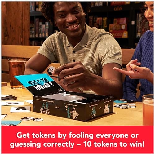 Spin Master Games, Would You Rather? Funny Party Card Game for College, Friendsgiving, Birthdays, & More, for Teens & Adults, 3-6 Players, for Ages 14 & Up thumbnail 6