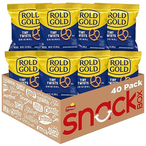 Rold Gold Tiny Twists Pretzels, 1 Ounce (Pack of 40) - Image 1