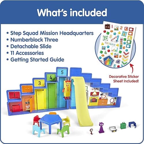 hand2mind Step Squad Mission Headquarters Playset, 15 Pieces, Ages 3+ thumbnail 3