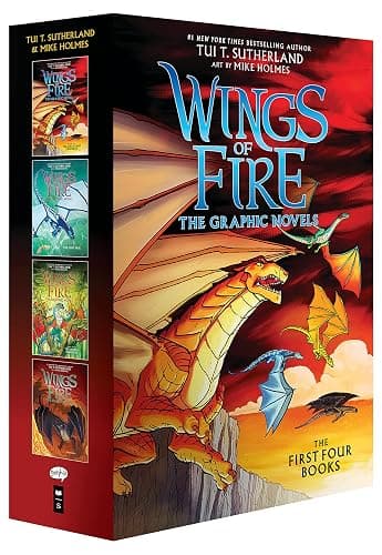 Wings of Fire #1-#4: A Graphic Novel Box Set (Wings of Fire Graphic Novels #1-#4) - Image 1