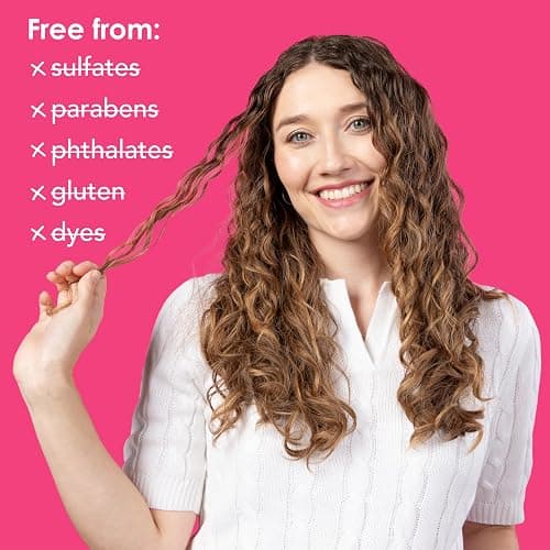 V&Co. Beauty Curly Hair Shampoo & Conditioner Set (12 Oz. Each) with Peptide Technology, Enhances Curl Definition, Sulfate Free Conditioner and Shampoo for Naturally Curly Hair, Gentle, Color Safe thumbnail 7