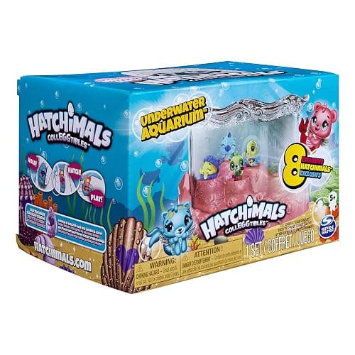 Hatchimals CollEGGtibles, Mermal Magic Underwater Aquarium with 8 Exclusive Characters (Amazon Exclusive Set), Girl Toys, Girls Gifts for Ages 5 and up thumbnail 9
