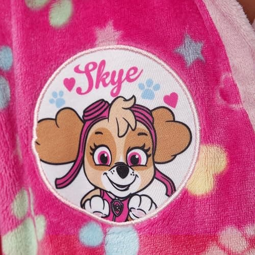 Paw Patrol Bath Robe | Skye Girls Bathrobe | Girls Robes | Official Merchandise thumbnail 3