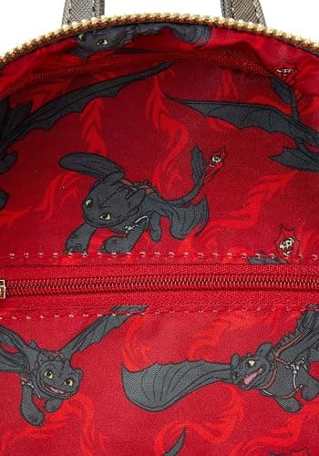 Loungefly How to Train Your Dragon Toothless Cosplay Mini Backpack thumbnail 7