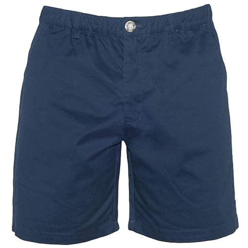 Meripex Apparel Men's 7" Inseam Elastic-Waist Casual Short Shorts 4-Way Stretch - Image 1