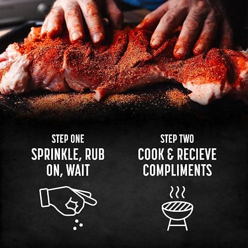Spice Rack Co. BBQ Seasonings And Rubs - Smoking & Grilling Spices and Seasonings Sets, Grilling Accessories & Smoker Accessories, Unique Fathers Day Gift For Dad, Gifts For Father's Day (5 Pack) thumbnail 10