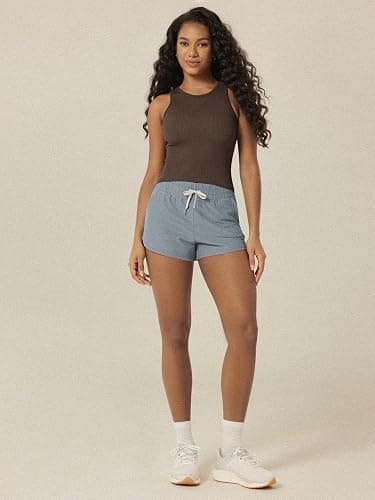 ODODOS 3-Pack Seamless Crop Tank for Women Ribbed Soft High Neck Cropped Tops thumbnail 2
