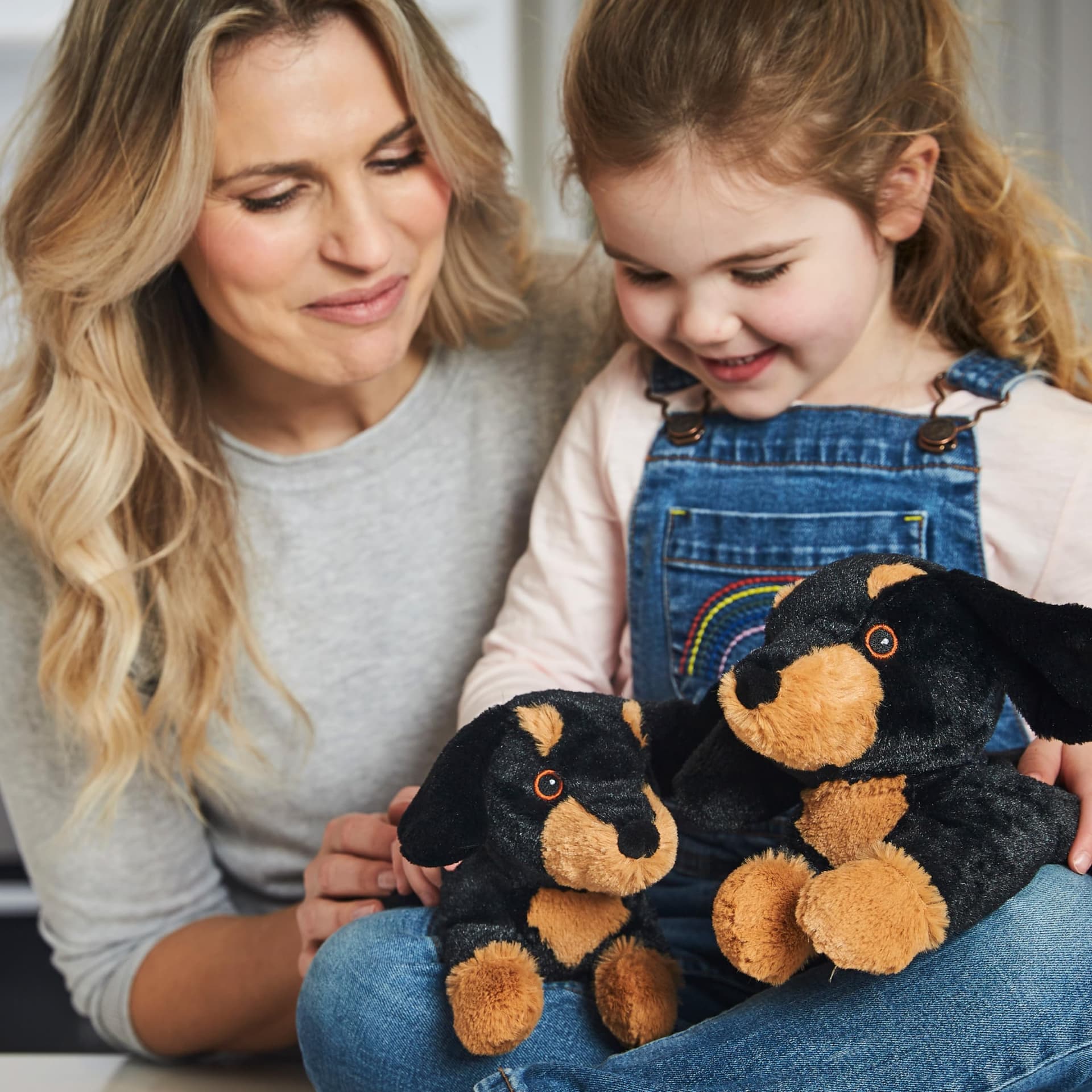 Warmies Plush Dachshund Wheat Bag Microwave Safe, Fully Heated Weighted Teddy Bear with French Lavender Scent, Hot or Cold Teddy Bear for Anxiety and Relaxation, Junior Size thumbnail 3