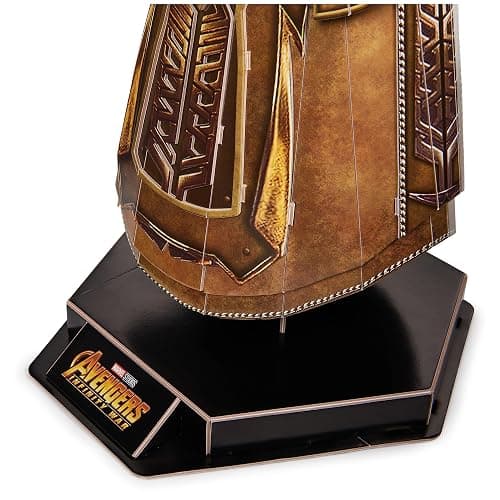 4D Build, Marvel Infinity Gauntlet 3D Puzzle Model Kit with Stand 142 Pcs | Thanos Desk Decor | Building Toys | 3D Puzzles for Adults & Teens 12+ thumbnail 7