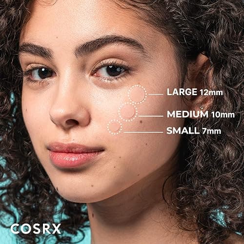 COSRX Acne Pimple Patch Absorbing Hydrocolloid Original 3 Size Patches for Blemishes and Zits Cover, Spot Stickers for Face and Body, Stocking Stuffers, Holiday Gifts, Gifts For Women (72) thumbnail 3