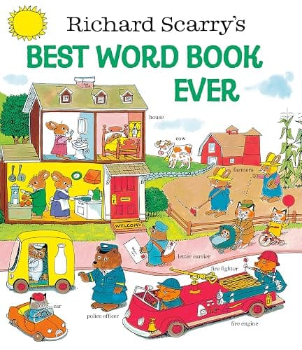 Richard Scarry's Best Word Book Ever (Giant Golden Book) - Image 1