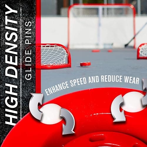Franklin Sports NHL Street Roller Hockey Pucks - Pro Commander Outdoor Roller Hockey Pucks for Practice + Training - Outdoor Hockey Street Pucks with Rollers - 24 Bulk Packs, 6 Packs + Single Pucks thumbnail 4