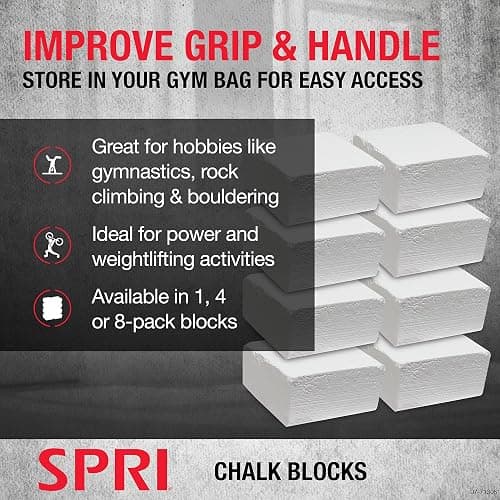 SPRI Chalk Block, for Gymnastics, Rock Climbing, Bouldering, Weight-Lifting, thumbnail 6