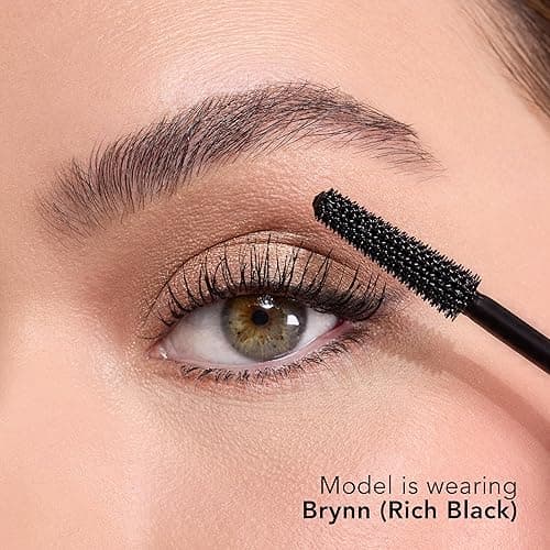 Thrive Causemetics Liquid Lash Extensions Mascara, Tubing Thrive Mascara Lengthening, Volumizing & Curling, Smudge Proof, Washable, No Clumping or Flaking, Vegan & Cruelty Free, Brynn (Rich Black) - Brynn (Rich Black) thumbnail 8