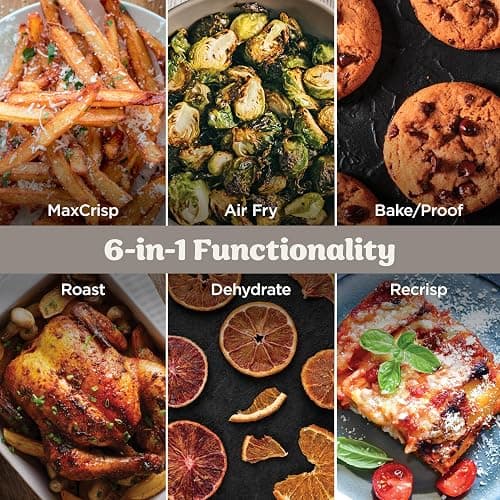Ninja Crispi Pro 6-in-1 Glass Air Fryer | 6qt & 2.5qt Glass Containers with Storage Lids | Non-Toxic | Meal Prep, Microwave, Freezer & Dishwasher Safe | Air Fry, Bake & More | Bone | AS101CLG thumbnail 7