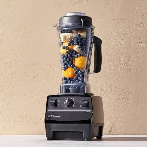 Vitamix 5200 Blender, Professional-Grade Blender for Smoothies, Soups, Ice Cream and More, Stainless-Steel Blades, Self-Cleaning Kitchen Appliance, 64 Oz Container, Black thumbnail 2