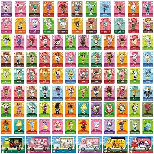 100pcs NFC Mini Animal Cards with Storage Box - Image 1
