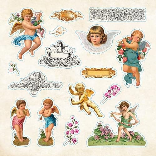 Bibliophilia Ephemera Sticker Book (over 780 stickers) thumbnail 10