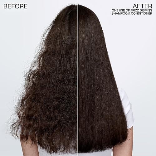 Redken Frizz Dismiss Mask, Intense Smoothing Treatment For Unruly Hair - Ultra Hydrating Smoothing Hair Mask, Hydrates, Smooths and Tames Frizz thumbnail 3