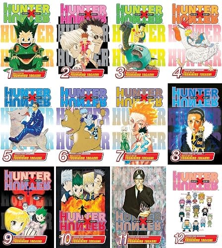 Hunter x Hunter Series, Complete (38 Books) Manga Set, by Yoshihiro Togashi (Volumes 1-38) thumbnail 2