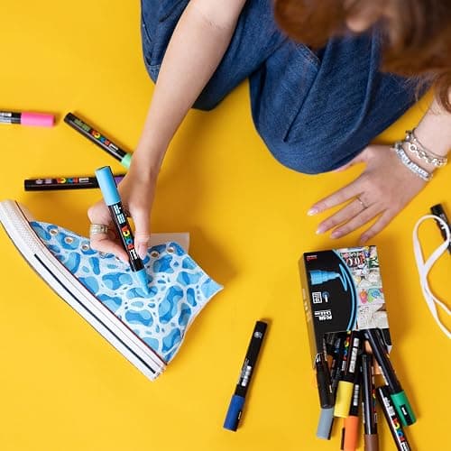 POSCA 8-Color Paint Marker Set, PC-5M Medium thumbnail 2